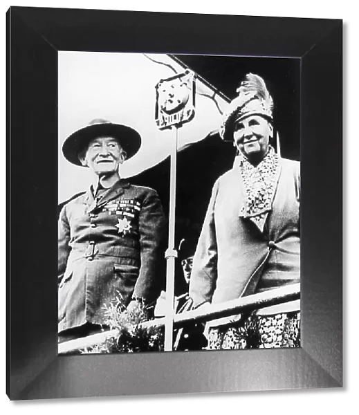 Baden Powell and wife in 1919