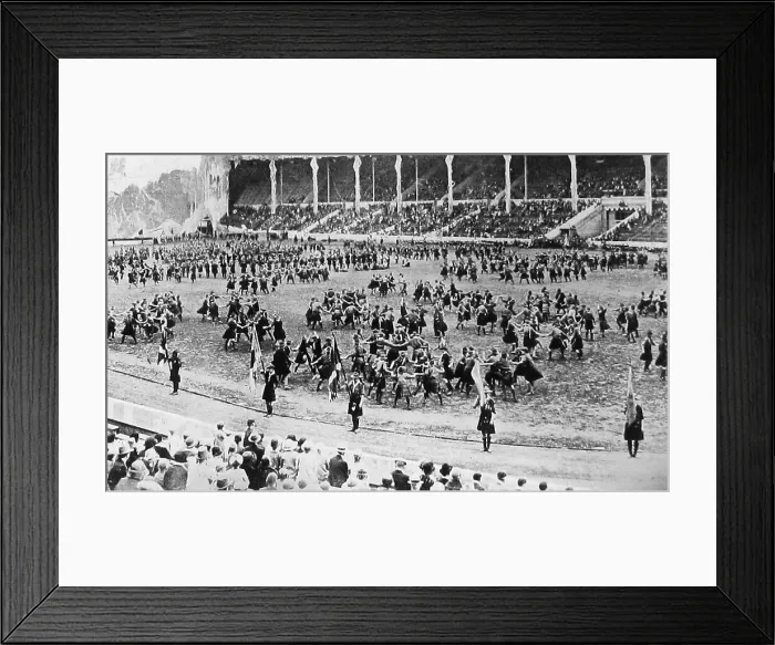 Framed Print : Liverpool Boy Scouts Rally 1919 Framed Print : Liverpool Boy Scouts Rally 1919
