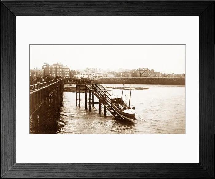 Framed Print : Margate Lifeboat launching Framed Print : Margate Lifeboat launching
