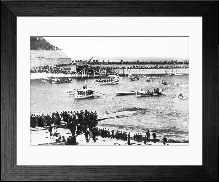 Framed Print : Tynemouth Lifeboat Victorian period Framed Print : Tynemouth Lifeboat Victorian period