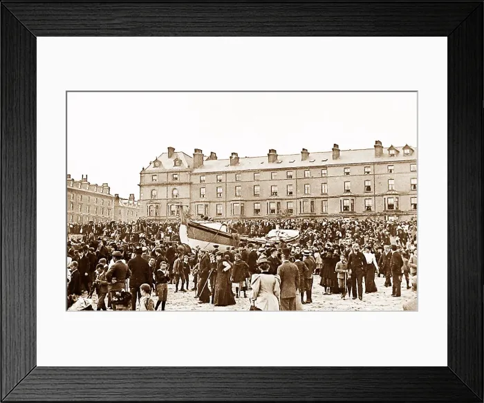 Framed Print : Lifeboat Demonstration Day Framed Print : Lifeboat Demonstration Day