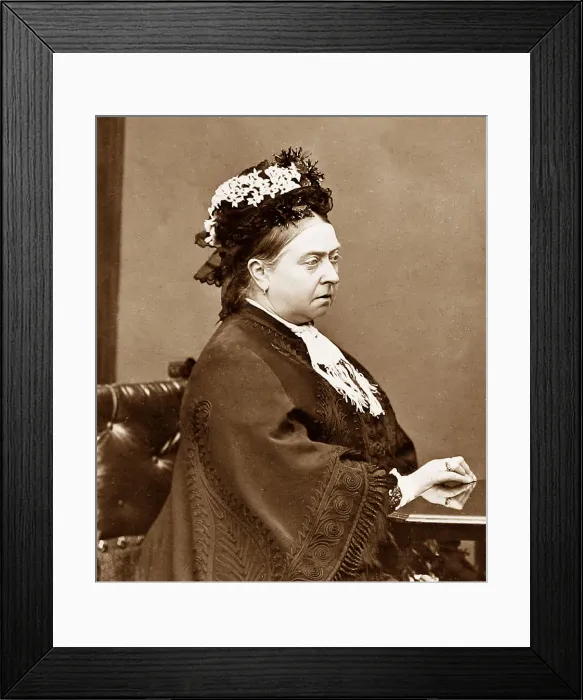 Framed Print : Queen Victoria Victorian period Framed Print : Queen Victoria Victorian period