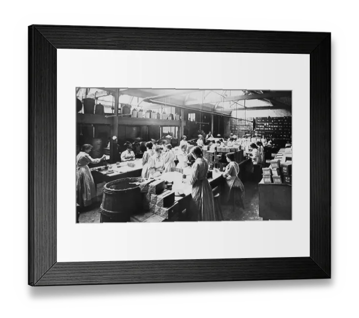 Framed Print : Crumpsall CWS Biscuit Factory in 1908 Framed Print : Crumpsall CWS Biscuit Factory in 1908