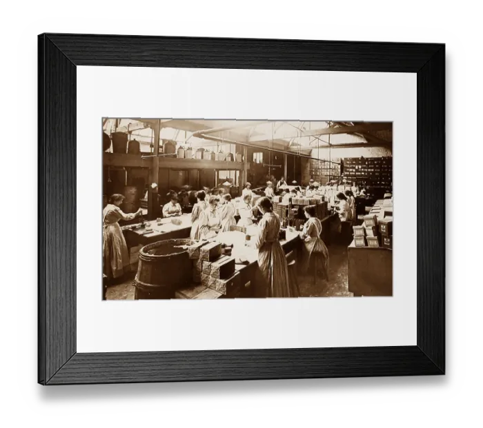 Framed Print : Cooperative Wholesale Society Bicuit factory Crumpsall Framed Print : Cooperative Wholesale Society Bicuit factory Crumpsall