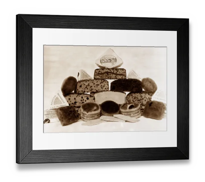 Framed Print : Cooperative Wholesale Society cakes from bicuit Framed Print : Cooperative Wholesale Society cakes from bicuit