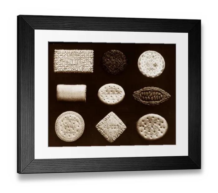 Framed Print : Cooperative Wholesale Society bicuits from factory Framed Print : Cooperative Wholesale Society bicuits from factory
