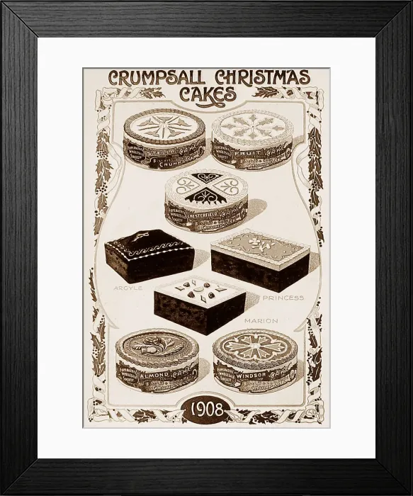 Framed Print : Cooperative Wholesale Society cakes from Bicuit Framed Print : Cooperative Wholesale Society cakes from Bicuit