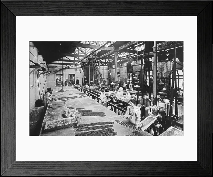 Framed Print : Crumpsall CWS Biscuit Factory in 1908 Framed Print : Crumpsall CWS Biscuit Factory in 1908