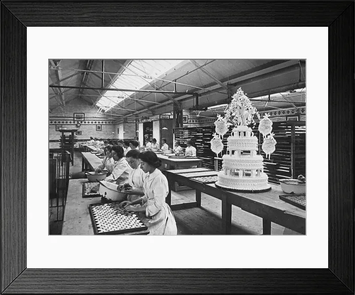 Framed Print : Crumpsall CWS Biscuit Factory in 1908 Framed Print : Crumpsall CWS Biscuit Factory in 1908