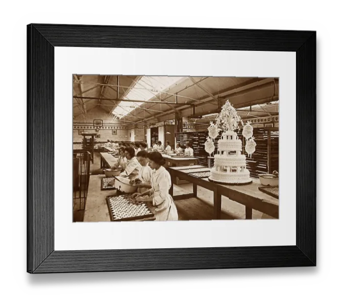 Framed Print : Cooperative Wholesale Society Bicuit factory Crumpsall Framed Print : Cooperative Wholesale Society Bicuit factory Crumpsall