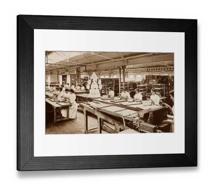 Framed Print : Cooperative Wholesale Society Bicuit factory Crumpsall Framed Print : Cooperative Wholesale Society Bicuit factory Crumpsall