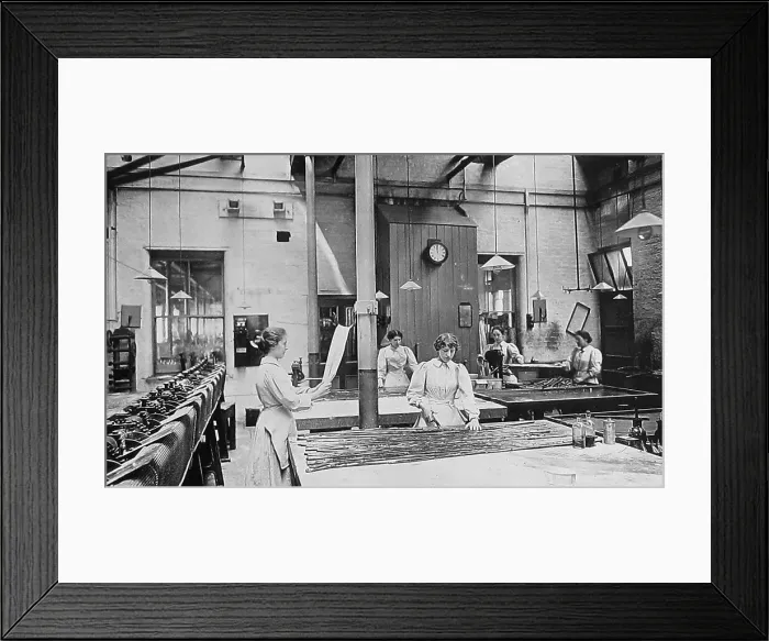 Framed Print : Crumpsall CWS Biscuit Factory in 1908 Framed Print : Crumpsall CWS Biscuit Factory in 1908