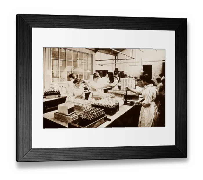 Framed Print : Cooperative Wholesale Society Bicuit factory Crumpsall Framed Print : Cooperative Wholesale Society Bicuit factory Crumpsall