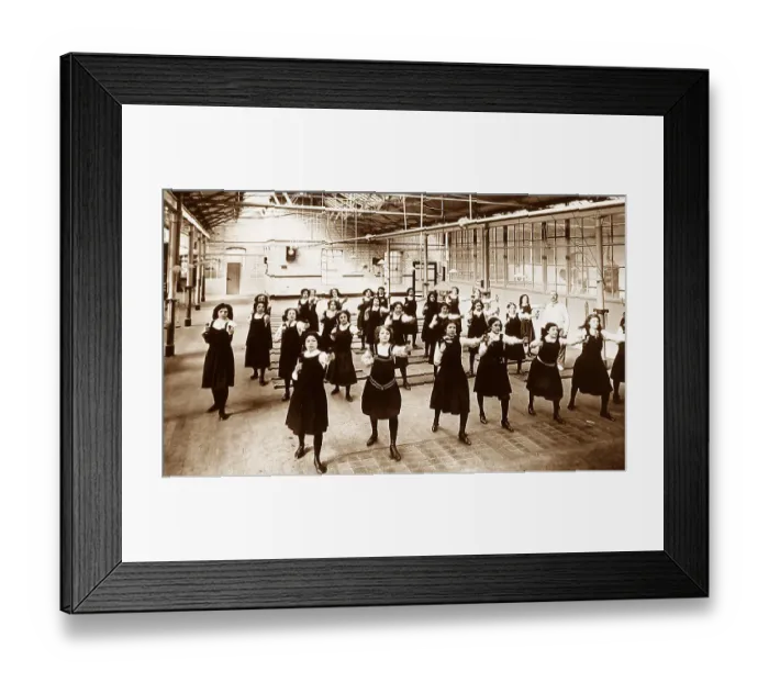 Framed Print : Cooperative Wholesale Society Bicuit factory Crumpsall Framed Print : Cooperative Wholesale Society Bicuit factory Crumpsall