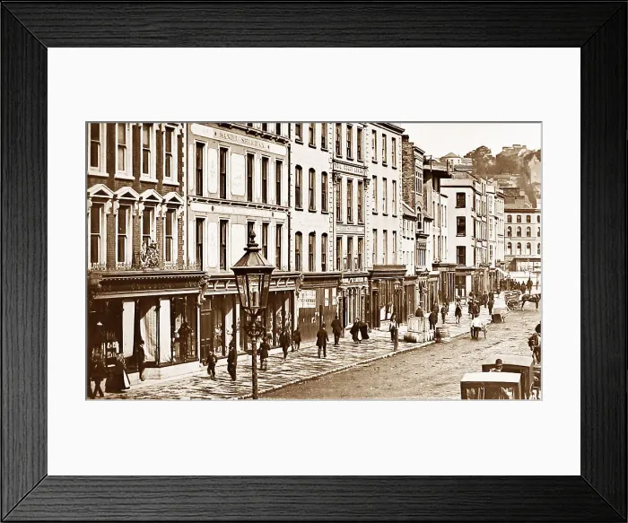 Framed Print : St. Peters Street, Cork, Ireland Framed Print : St. Peters Street, Cork, Ireland