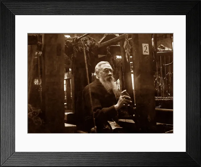 Framed Print : Handloom weaver Framed Print : Handloom weaver