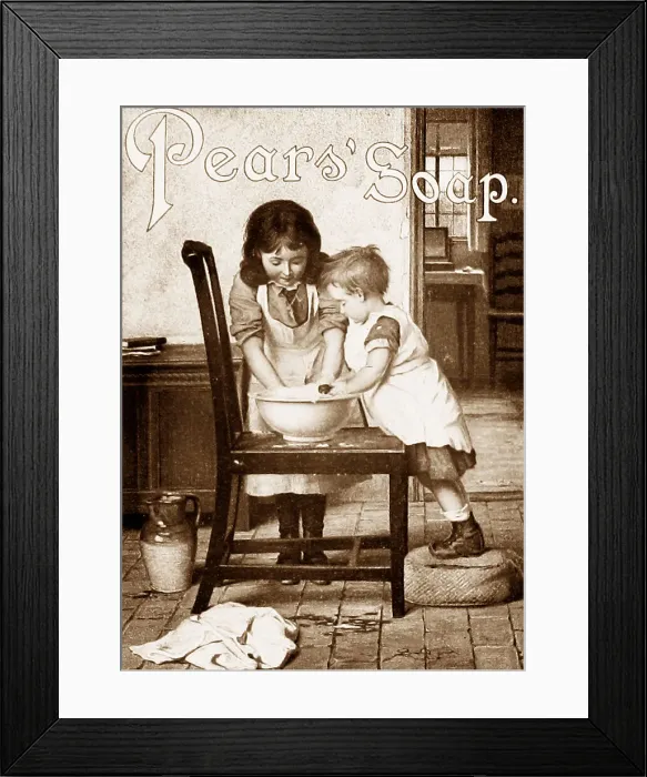 Framed Print : A Pears Soap advertisement Framed Print : A Pears Soap advertisement