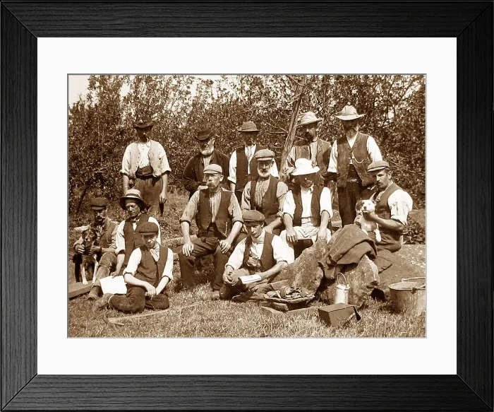 Framed Print : Agricultural workers Framed Print : Agricultural workers