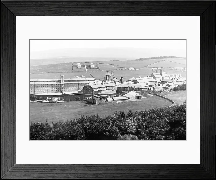 Framed Print : Princetown Prison Dartmoor Victorian period Framed Print : Princetown Prison Dartmoor Victorian period