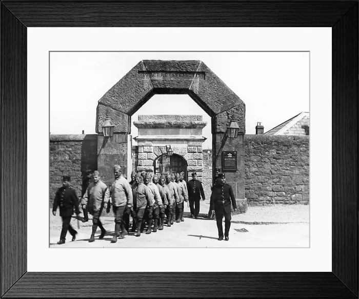 Framed Print : Princetown Prison Dartmoor Victorian period Framed Print : Princetown Prison Dartmoor Victorian period