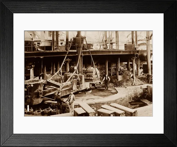 Framed Print : Hunslet Steel Works Framed Print : Hunslet Steel Works