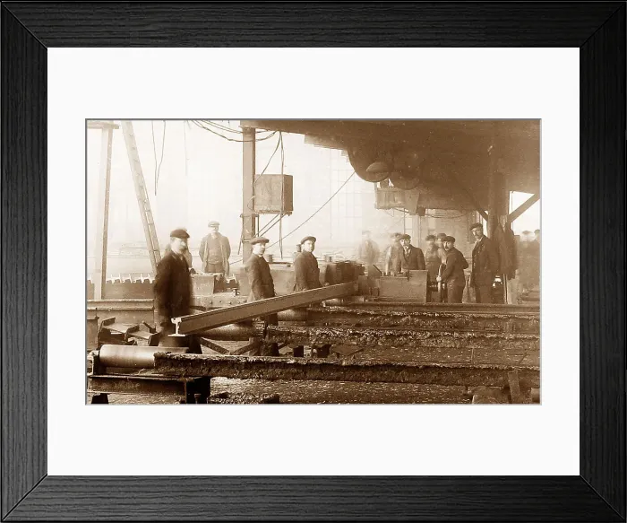 Framed Print : Hunslet Steel Works Framed Print : Hunslet Steel Works
