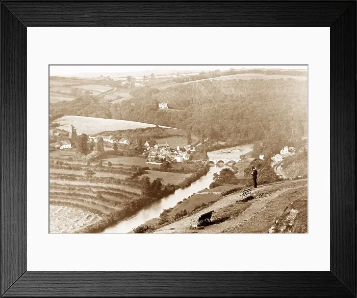 Framed Print : Torrington Devon Victorian period Framed Print : Torrington Devon Victorian period