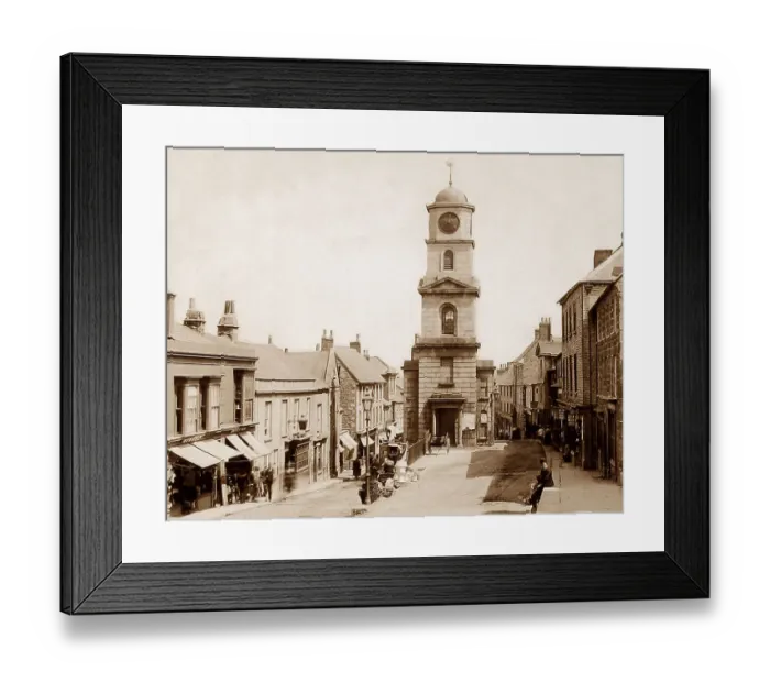 Framed Print : Market Street, Penryn Framed Print : Market Street, Penryn