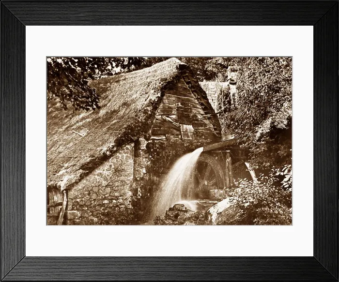 Framed Print : Chagford Mill Framed Print : Chagford Mill