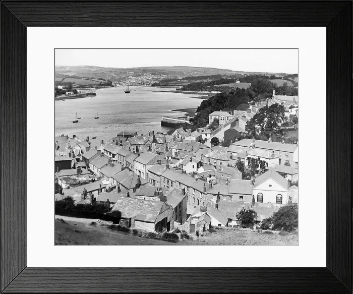 Framed Print : Flushing and Penryn Cornwall Victorian period Framed Print : Flushing and Penryn Cornwall Victorian period
