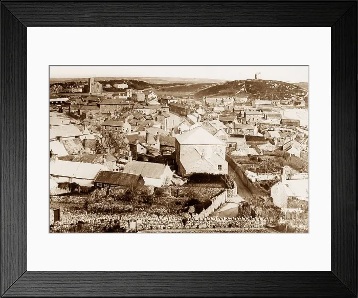 Framed Print : Hugh Town, Scilly Isles Framed Print : Hugh Town, Scilly Isles