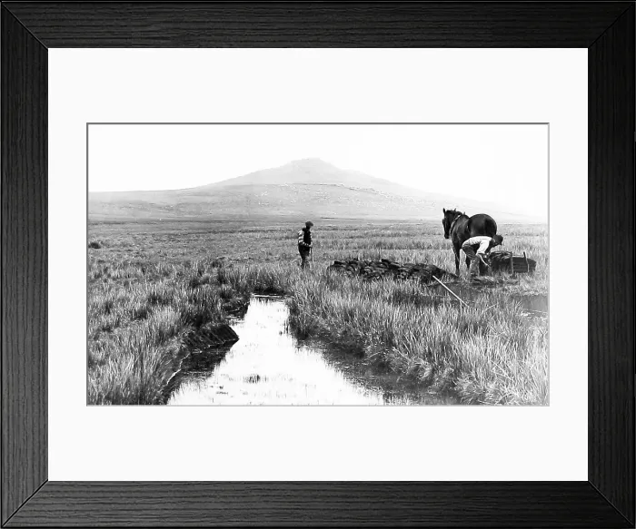 Framed Print : Brown Willy from Roughtor Victorian period Framed Print : Brown Willy from Roughtor Victorian period