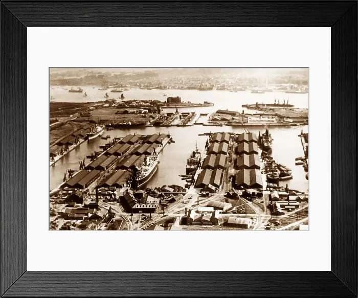 Framed Print : Tilbury Docks, London Framed Print : Tilbury Docks, London