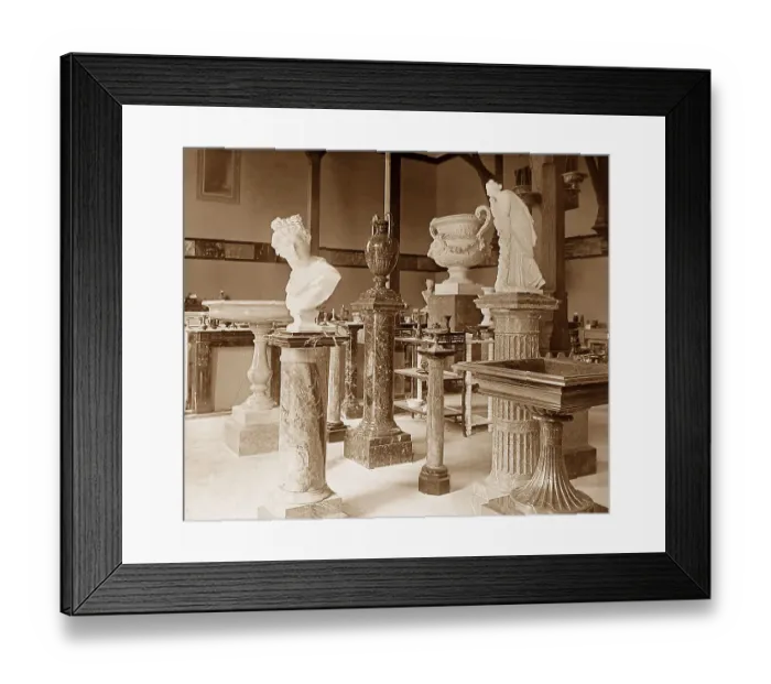 Framed Print : Showroom, St Beat Marble Quarry Haute-Garonne France Framed Print : Showroom, St Beat Marble Quarry Haute-Garonne France