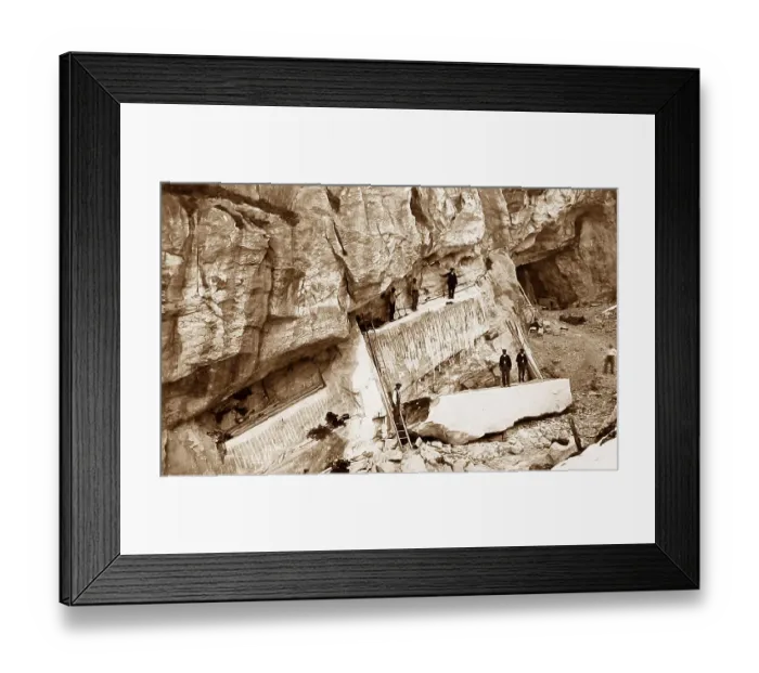 Framed Print : St Beat Marble Quarry Haute-Garonne France Framed Print : St Beat Marble Quarry Haute-Garonne France