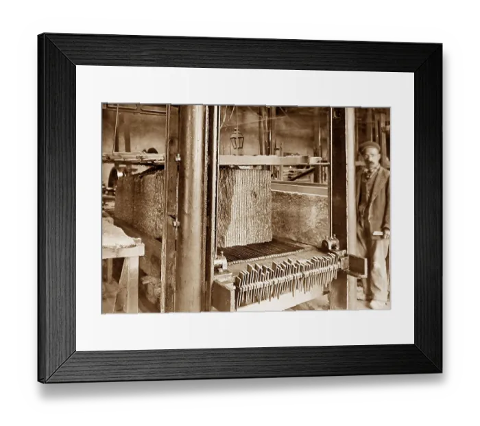 Framed Print : Sawing, St Beat Marble Quarry Haute-Garonne France Framed Print : Sawing, St Beat Marble Quarry Haute-Garonne France