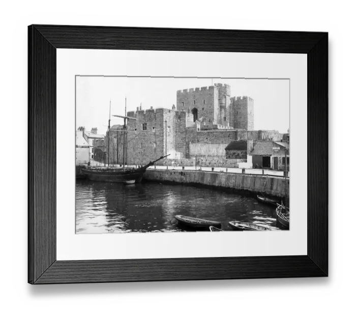 Framed Print : Castletown Isle of Man Victorian period Framed Print : Castletown Isle of Man Victorian period