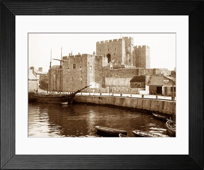 Framed Print : Castle Rushen, Isle of Man Framed Print : Castle Rushen, Isle of Man