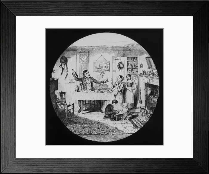 Framed Print : The Bottle - A temperance story written by George Cruikshank Framed Print : The Bottle - A temperance story written by George Cruikshank