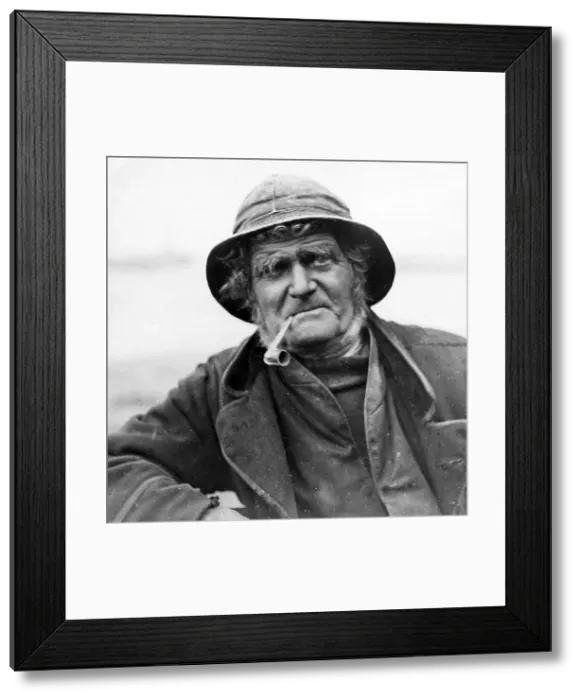 Framed Print : Fisherman Victorian period Framed Print : Fisherman Victorian period