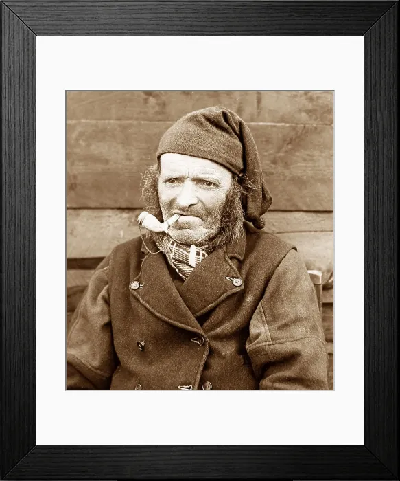 Framed Print : Fisherman portrait Framed Print : Fisherman portrait