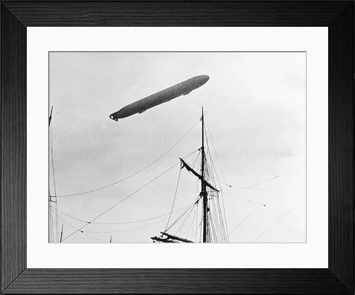Framed Print : German Airship No. 1 Ansa early 1900s Framed Print : German Airship No. 1 Ansa early 1900s