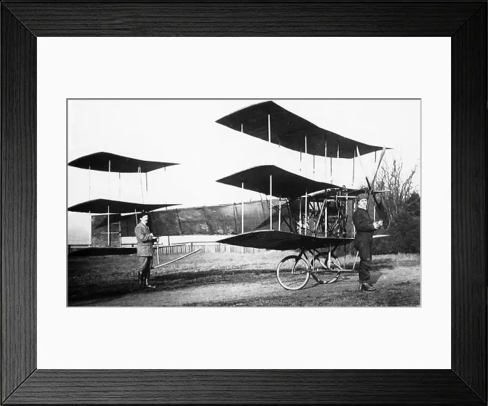 Framed Print : Roe Triplane early 1900s Framed Print : Roe Triplane early 1900s