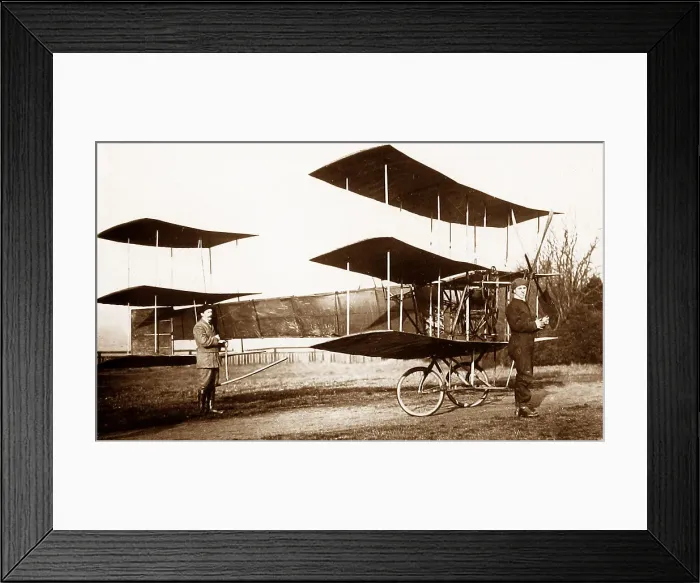 Framed Print : Roe Triplane Framed Print : Roe Triplane