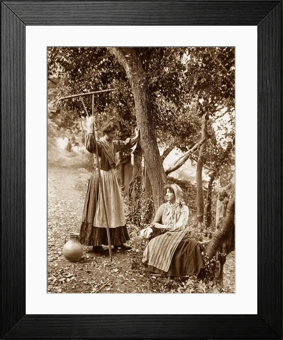 Framed Print : Rural Idyll Victorian period Framed Print : Rural Idyll Victorian period