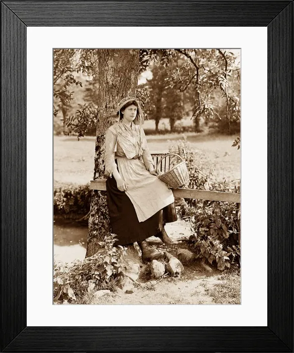 Framed Print : Rural Idyll Victorian period Framed Print : Rural Idyll Victorian period