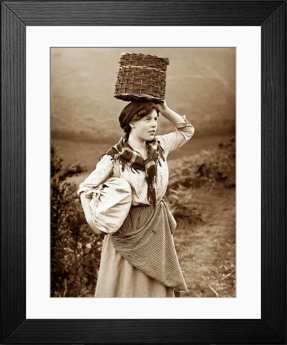 Framed Print : Rural Idyll Victorian period Framed Print : Rural Idyll Victorian period