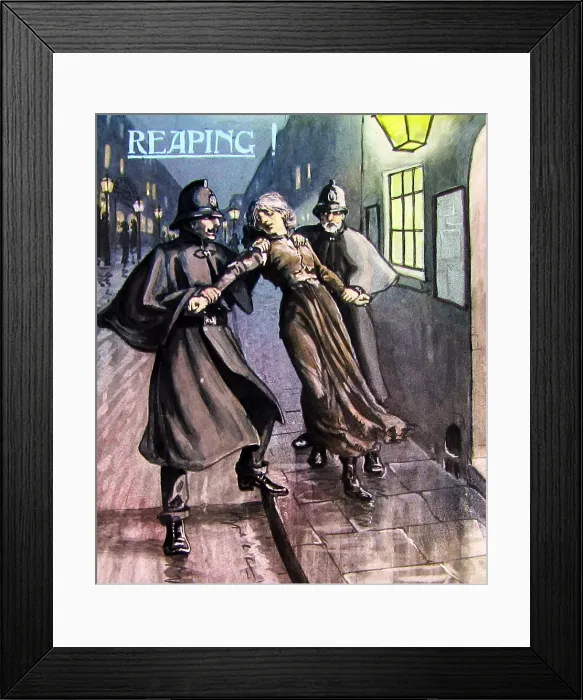 Framed Print : A Christian morality message Victorian period Framed Print : A Christian morality message Victorian period