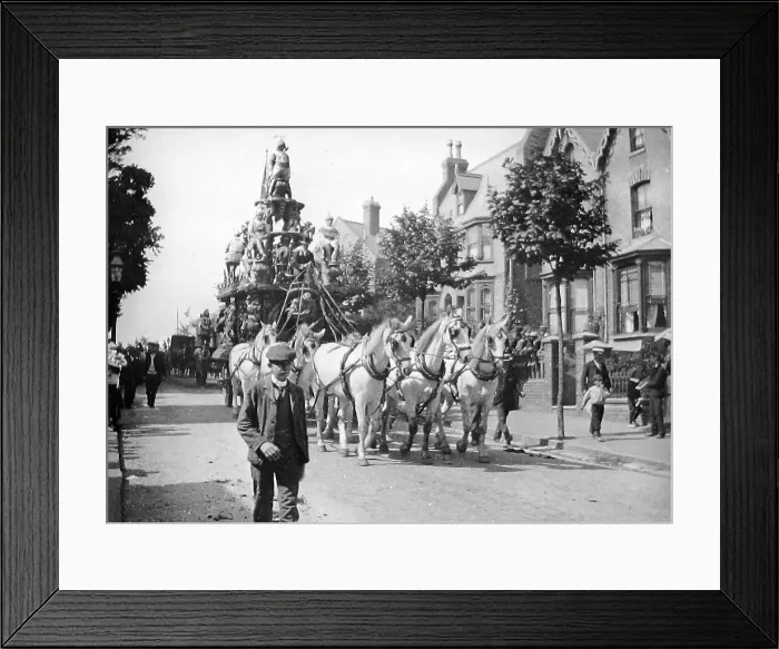 Framed Print : Barnum's Circus in Ramsgate in 1899 Framed Print : Barnum's Circus in Ramsgate in 1899