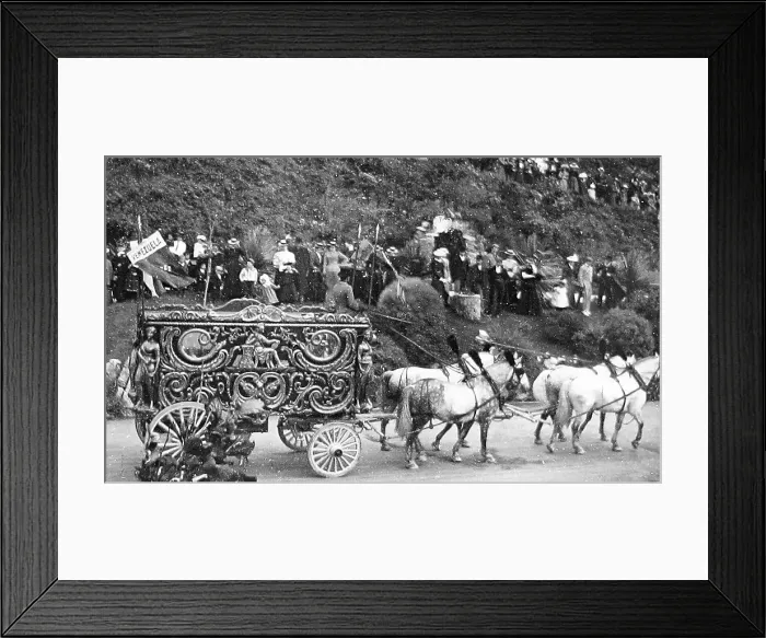 Framed Print : Barnum's Circus in Ramsgate in 1899 Framed Print : Barnum's Circus in Ramsgate in 1899